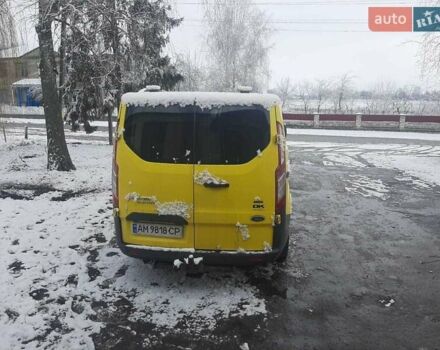 Жовтий Форд Транзит Кастом, об'ємом двигуна 2.2 л та пробігом 192 тис. км за 9600 $, фото 15 на Automoto.ua