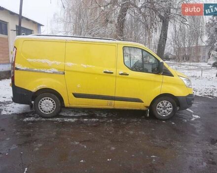 Жовтий Форд Транзит Кастом, об'ємом двигуна 2.2 л та пробігом 192 тис. км за 9600 $, фото 13 на Automoto.ua