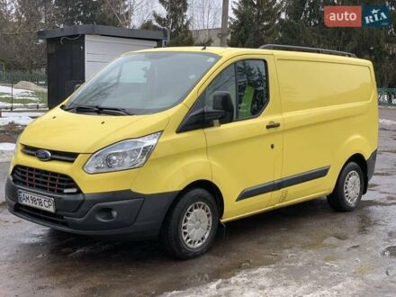 Форд Транзит Кастом 2013 в Чуднове на Automoto.ua Желтый Форд Транзит Кастом, объемом двигателя 2.2 л и пробегом 192 тыс. км за 9600 $, фото 1 на Automoto.ua