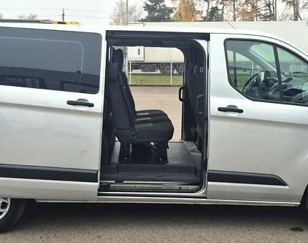 Сірий Форд Транзит Кастом, об'ємом двигуна 2 л та пробігом 273 тис. км за 15950 $, фото 5 на Automoto.ua