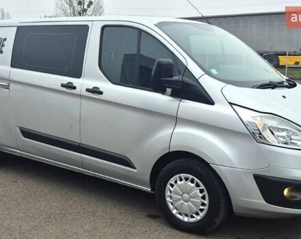 Сірий Форд Транзит Кастом, об'ємом двигуна 2 л та пробігом 273 тис. км за 15950 $, фото 1 на Automoto.ua