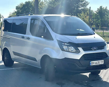 Серый Форд Транзит Кастом, объемом двигателя 2.2 л и пробегом 340 тыс. км за 13000 $, фото 1 на Automoto.ua