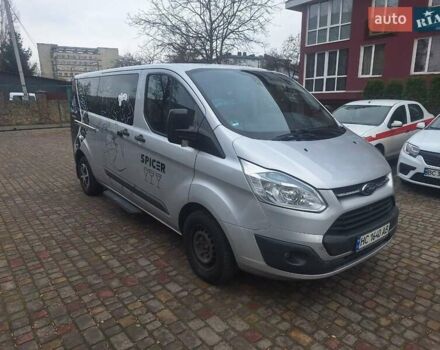 Серый Форд Транзит Кастом, объемом двигателя 2.2 л и пробегом 317 тыс. км за 15500 $, фото 1 на Automoto.ua