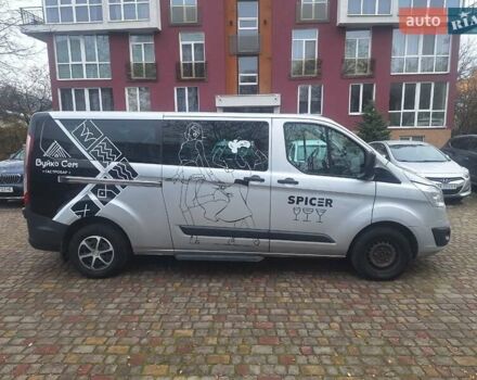 Серый Форд Транзит Кастом, объемом двигателя 2.2 л и пробегом 317 тыс. км за 15500 $, фото 3 на Automoto.ua