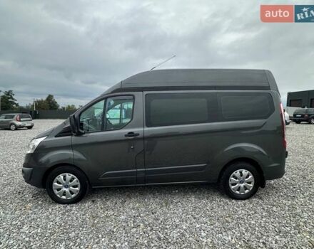 Сірий Форд Транзит Кастом, об'ємом двигуна 2 л та пробігом 290 тис. км за 13500 $, фото 1 на Automoto.ua