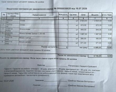Сірий Форд Транзит Кастом, об'ємом двигуна 2.2 л та пробігом 177 тис. км за 20000 $, фото 18 на Automoto.ua