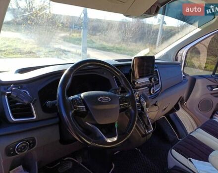 Серый Форд Транзит Кастом, объемом двигателя 2 л и пробегом 201 тыс. км за 21500 $, фото 16 на Automoto.ua