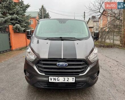 Сірий Форд Транзит Кастом, об'ємом двигуна 2 л та пробігом 196 тис. км за 16995 $, фото 1 на Automoto.ua