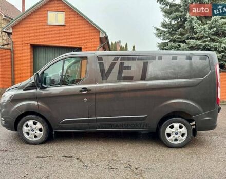 Сірий Форд Транзит Кастом, об'ємом двигуна 2 л та пробігом 196 тис. км за 16995 $, фото 3 на Automoto.ua