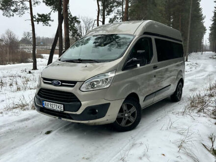 Серый Форд Транзит Кастом, объемом двигателя 2.2 л и пробегом 236 тыс. км за 15500 $, фото 1 на Automoto.ua