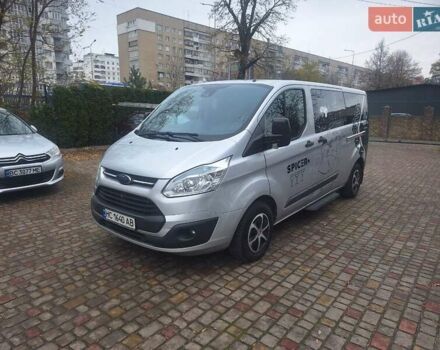 Сірий Форд Транзит Кастом, об'ємом двигуна 2.2 л та пробігом 317 тис. км за 15500 $, фото 1 на Automoto.ua