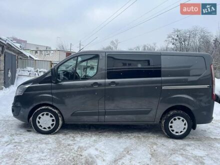 Серый Форд Транзит Кастом, объемом двигателя 2 л и пробегом 195 тыс. км за 13000 $, фото 1 на Automoto.ua