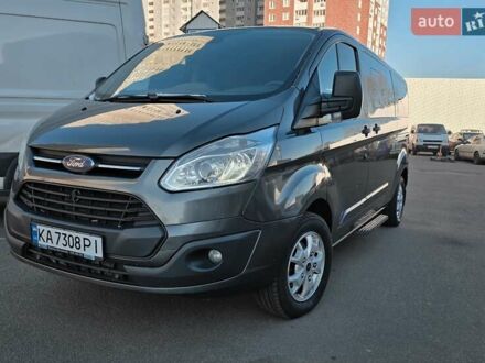 Сірий Форд Транзит Кастом, об'ємом двигуна 2.2 л та пробігом 333 тис. км за 15000 $, фото 1 на Automoto.ua