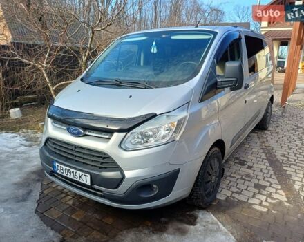 Серый Форд Транзит Кастом, объемом двигателя 2 л и пробегом 257 тыс. км за 15000 $, фото 1 на Automoto.ua