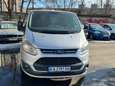 Серый Форд Транзит Кастом, объемом двигателя 2.2 л и пробегом 216 тыс. км за 12500 $, фото 1 на Automoto.ua