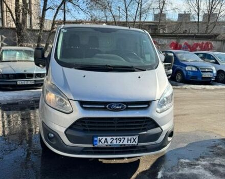 Серый Форд Транзит Кастом, объемом двигателя 2.2 л и пробегом 216 тыс. км за 12500 $, фото 1 на Automoto.ua