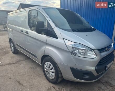 Сірий Форд Транзит Кастом, об'ємом двигуна 2 л та пробігом 200 тис. км за 11750 $, фото 1 на Automoto.ua