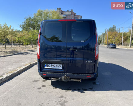 Синій Форд Транзит Кастом, об'ємом двигуна 2 л та пробігом 219 тис. км за 12800 $, фото 3 на Automoto.ua