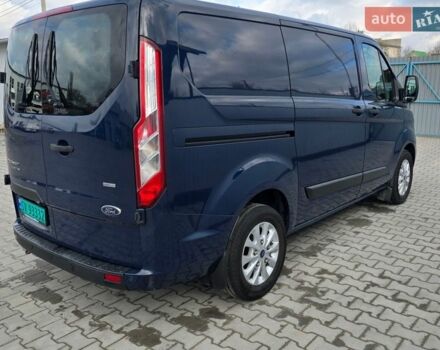 Синий Форд Транзит Кастом, объемом двигателя 2 л и пробегом 170 тыс. км за 16800 $, фото 5 на Automoto.ua