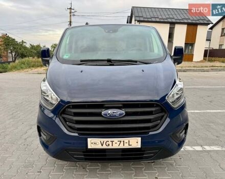 Синий Форд Транзит Кастом, объемом двигателя 2 л и пробегом 185 тыс. км за 16450 $, фото 1 на Automoto.ua