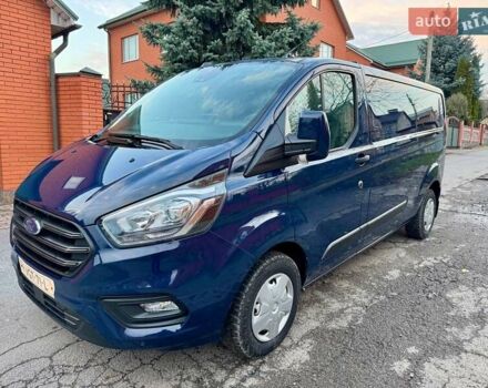 Синий Форд Транзит Кастом, объемом двигателя 2 л и пробегом 186 тыс. км за 16800 $, фото 2 на Automoto.ua