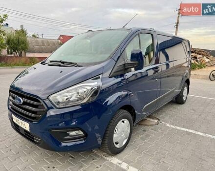 Синий Форд Транзит Кастом, объемом двигателя 2 л и пробегом 185 тыс. км за 16450 $, фото 2 на Automoto.ua