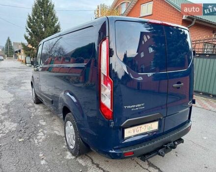 Синий Форд Транзит Кастом, объемом двигателя 2 л и пробегом 186 тыс. км за 16800 $, фото 4 на Automoto.ua