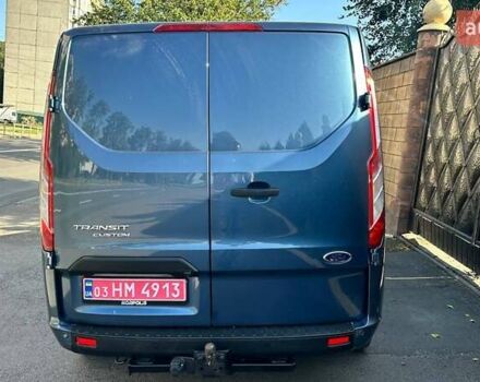 Синий Форд Транзит Кастом, объемом двигателя 2 л и пробегом 197 тыс. км за 21500 $, фото 3 на Automoto.ua