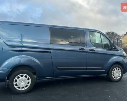 Синій Форд Транзит Кастом, об'ємом двигуна 2 л та пробігом 197 тис. км за 21800 $, фото 2 на Automoto.ua