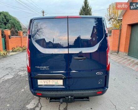 Синий Форд Транзит Кастом, объемом двигателя 2 л и пробегом 186 тыс. км за 16800 $, фото 5 на Automoto.ua