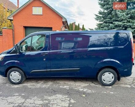 Синий Форд Транзит Кастом, объемом двигателя 2 л и пробегом 186 тыс. км за 16800 $, фото 3 на Automoto.ua