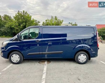 Синий Форд Транзит Кастом, объемом двигателя 2 л и пробегом 185 тыс. км за 16450 $, фото 3 на Automoto.ua