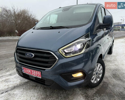 Синий Форд Транзит Кастом, объемом двигателя 2 л и пробегом 182 тыс. км за 18500 $, фото 2 на Automoto.ua