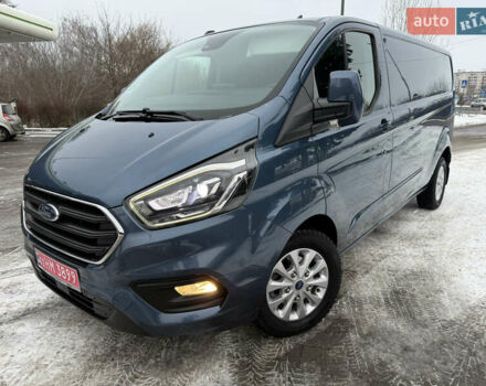 Синий Форд Транзит Кастом, объемом двигателя 2 л и пробегом 182 тыс. км за 18500 $, фото 4 на Automoto.ua