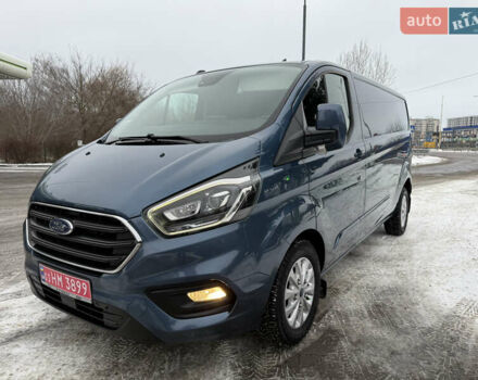 Синий Форд Транзит Кастом, объемом двигателя 2 л и пробегом 182 тыс. км за 18500 $, фото 5 на Automoto.ua