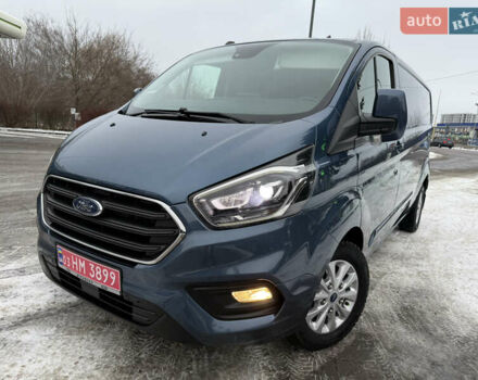 Синий Форд Транзит Кастом, объемом двигателя 2 л и пробегом 182 тыс. км за 18500 $, фото 3 на Automoto.ua
