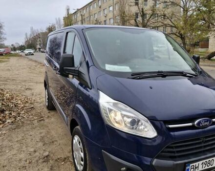 Синій Форд Транзит Кастом, об'ємом двигуна 2 л та пробігом 180 тис. км за 10500 $, фото 3 на Automoto.ua