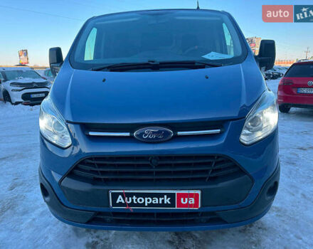 Синій Форд Транзит Кастом, об'ємом двигуна 2.2 л та пробігом 240 тис. км за 14740 $, фото 1 на Automoto.ua