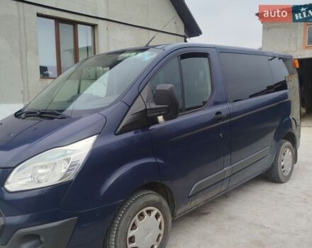 Синій Форд Транзит Кастом, об'ємом двигуна 2.2 л та пробігом 358 тис. км за 12500 $, фото 3 на Automoto.ua