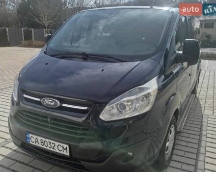 Синий Форд Транзит Кастом, объемом двигателя 2.2 л и пробегом 195 тыс. км за 14999 $, фото 1 на Automoto.ua