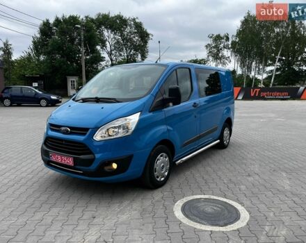 Синій Форд Транзит Кастом, об'ємом двигуна 2 л та пробігом 240 тис. км за 13950 $, фото 3 на Automoto.ua
