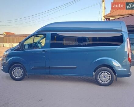 Синий Форд Транзит Кастом, объемом двигателя 2 л и пробегом 260 тыс. км за 19200 $, фото 3 на Automoto.ua