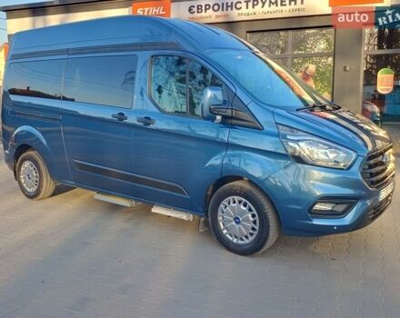 Синий Форд Транзит Кастом, объемом двигателя 2 л и пробегом 260 тыс. км за 19200 $, фото 7 на Automoto.ua