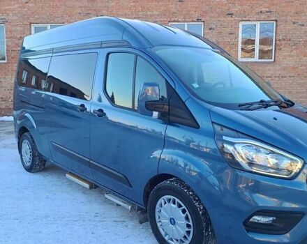 Синий Форд Транзит Кастом, объемом двигателя 2 л и пробегом 259 тыс. км за 20500 $, фото 6 на Automoto.ua