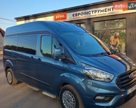 Синий Форд Транзит Кастом, объемом двигателя 2 л и пробегом 260 тыс. км за 19200 $, фото 13 на Automoto.ua
