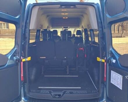 Синий Форд Транзит Кастом, объемом двигателя 2 л и пробегом 259 тыс. км за 21500 $, фото 2 на Automoto.ua