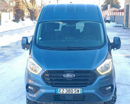 Синий Форд Транзит Кастом, объемом двигателя 2 л и пробегом 259 тыс. км за 20500 $, фото 1 на Automoto.ua