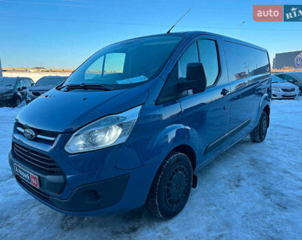 Синій Форд Транзит Кастом, об'ємом двигуна 2.2 л та пробігом 240 тис. км за 14740 $, фото 1 на Automoto.ua