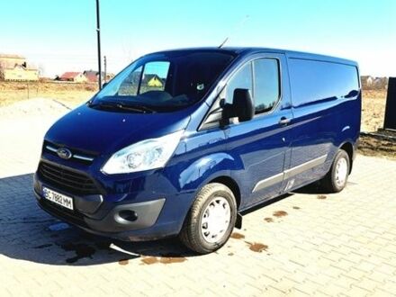 Синий Форд Транзит Кастом, объемом двигателя 2.2 л и пробегом 230 тыс. км за 14700 $, фото 1 на Automoto.ua