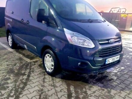 Синий Форд Транзит Кастом, объемом двигателя 2.2 л и пробегом 230 тыс. км за 13904 $, фото 1 на Automoto.ua